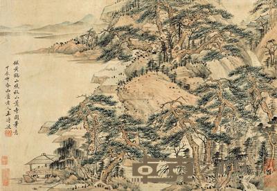 秋山萧寺 