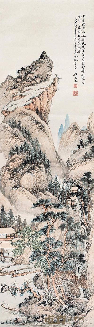 溪山茅屋