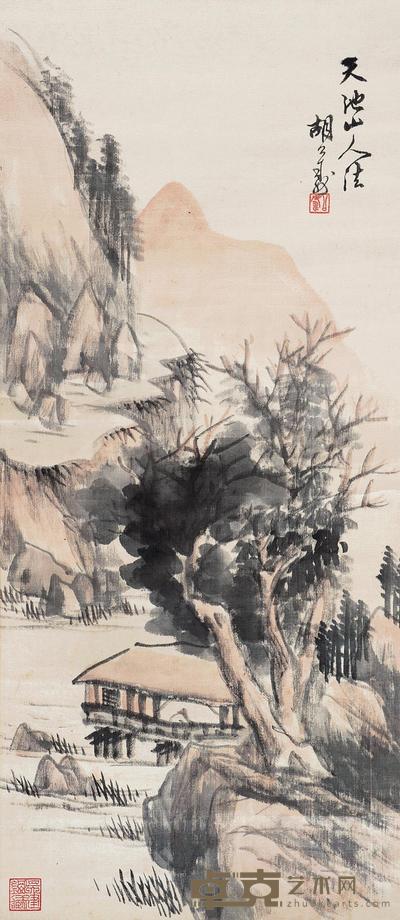 天池山水