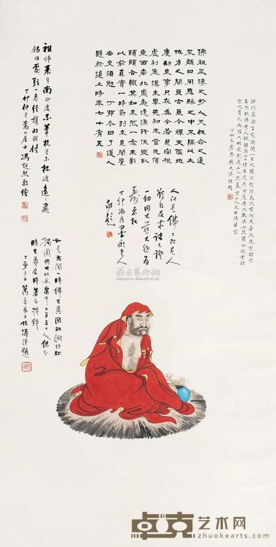 达摩造像
