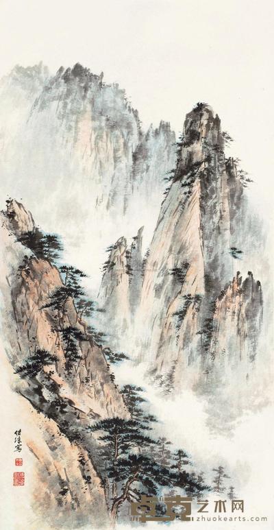 黄山写生