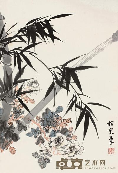 疏篁月季