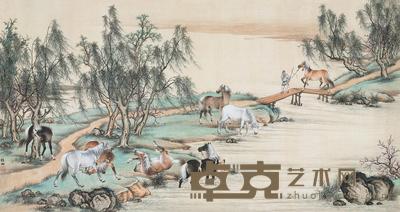 春郊八骏