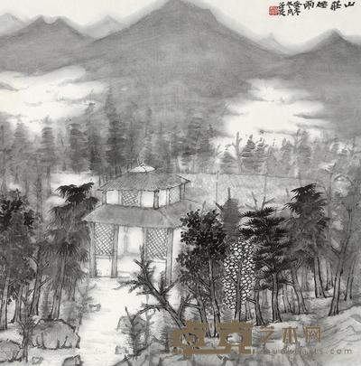 山庄烟雨