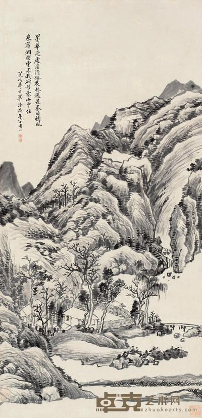 溪山幽居图