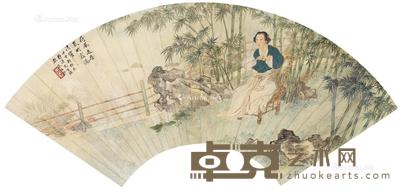 荷风仕女
