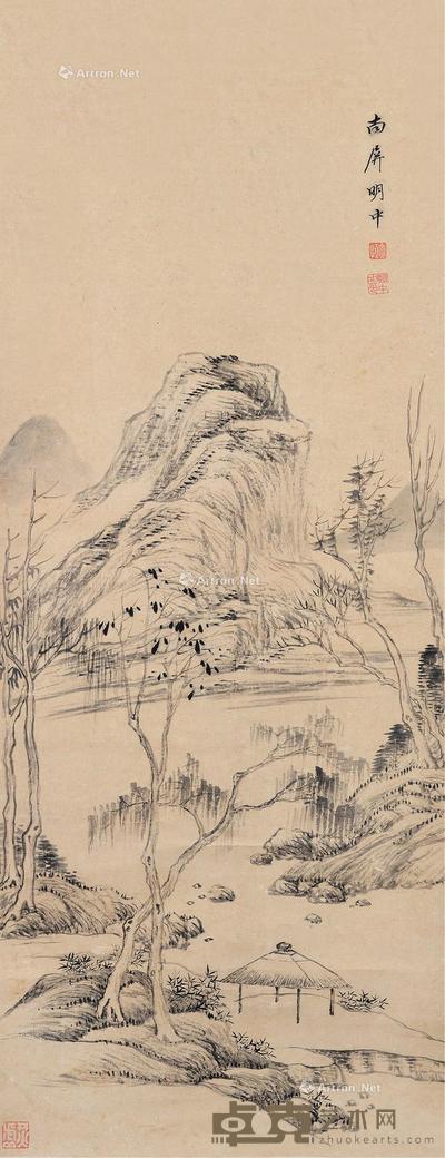 茅亭山色