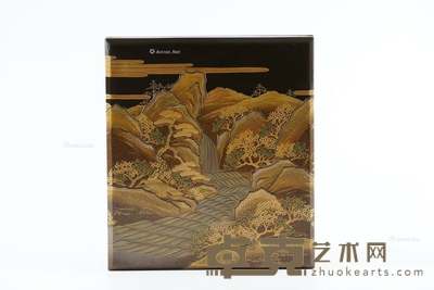 德川将军御用莳绘吉野山纸箱