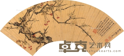 花卉扇面