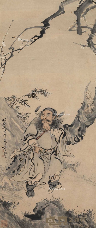 钟道士图