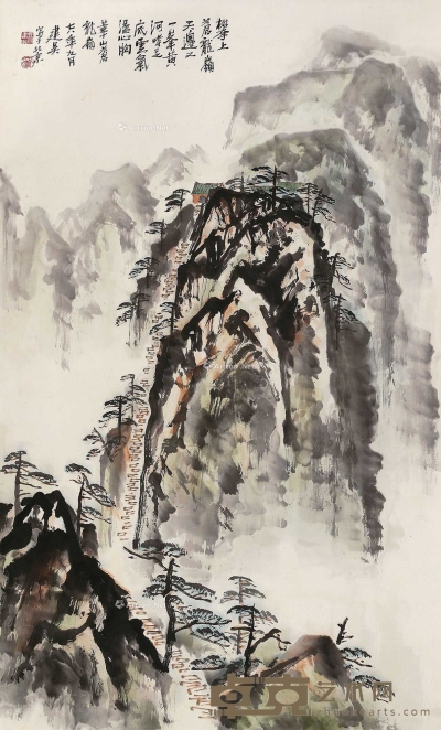 华山苍龙岭 