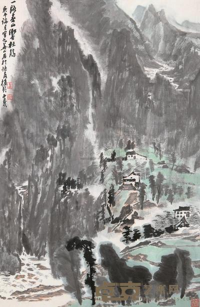 一路春山响杜鹃 