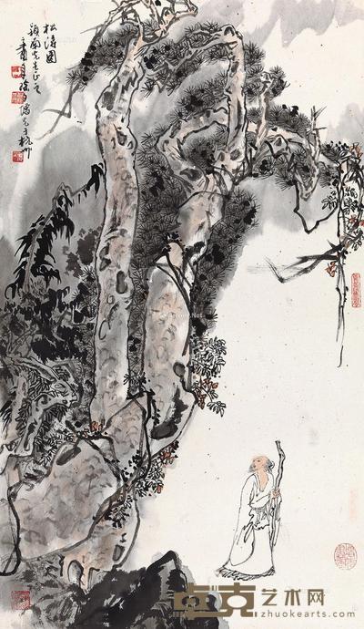 松涛图 