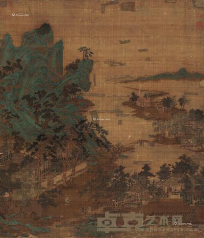 青绿山水 
