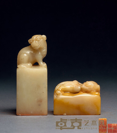 寿山芙蓉石钮章