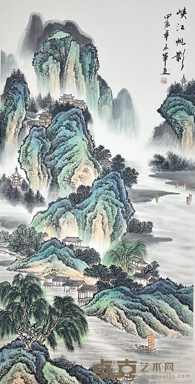 峡江帆影 