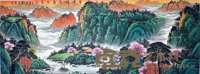 云腾风起碧水长流