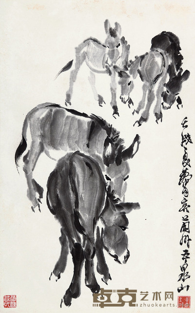 五驴图