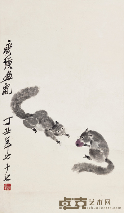 松鼠葡萄 