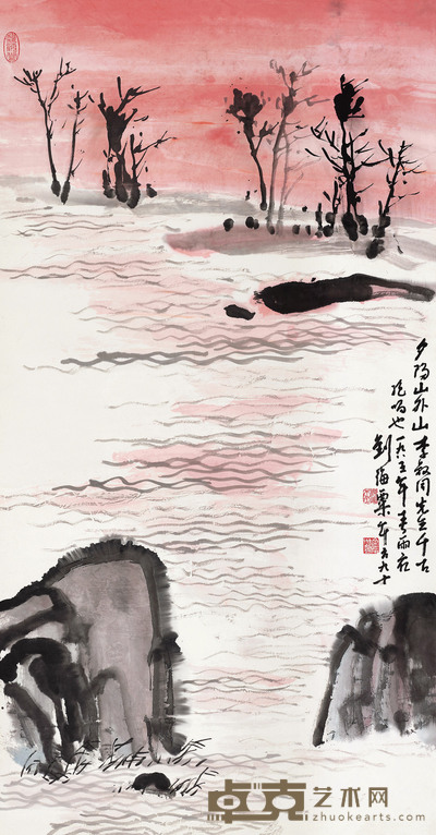 夕阳山外山 