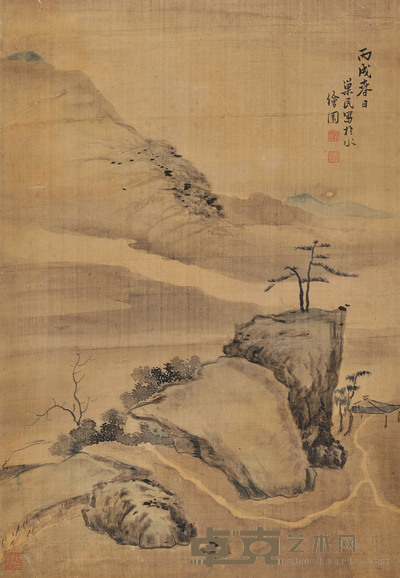 溪山亭子 