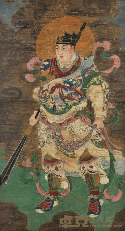 二郎神像
