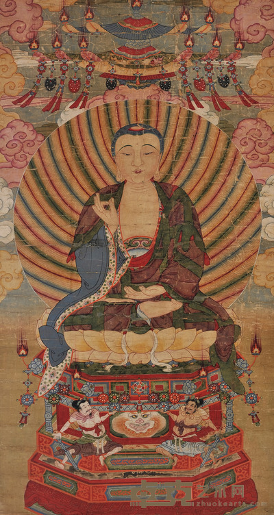 释迦说法像 