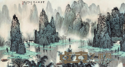 云涌桂山青