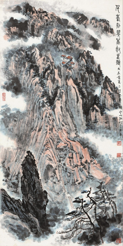 黄山玉屏楼