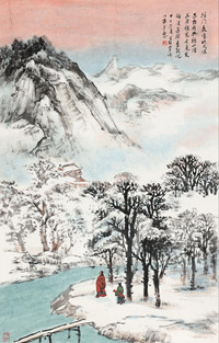 赏雪图