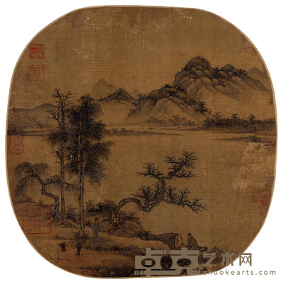 渔樵问答图