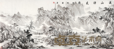 溪山访友图