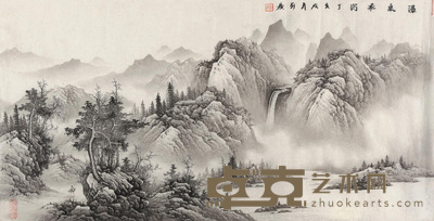 瀑泉飞泻
