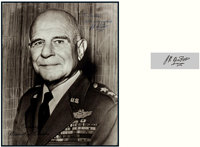 “二战美国著名将领”杜立德（Jimmy Doolittle）亲笔签名照