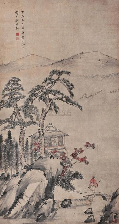 秋山访友