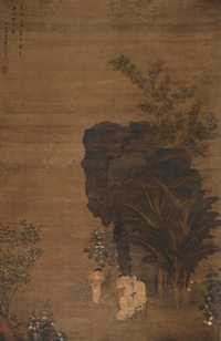 蕉荫独酌