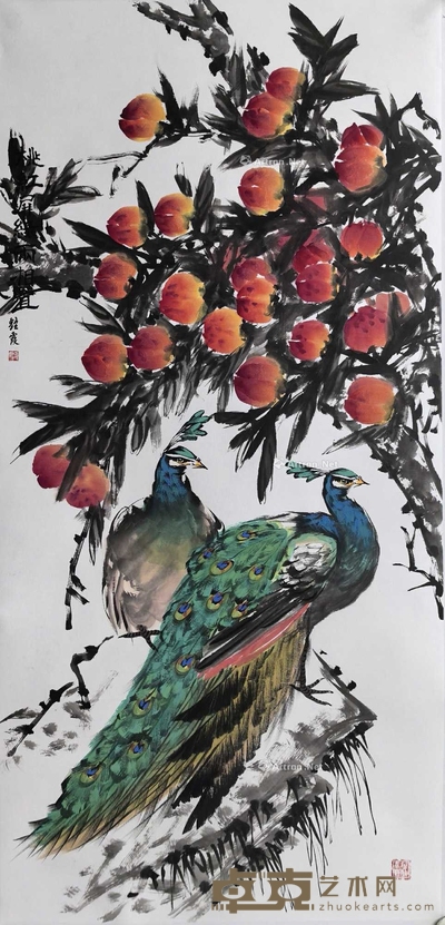 桃红展绕两相宜