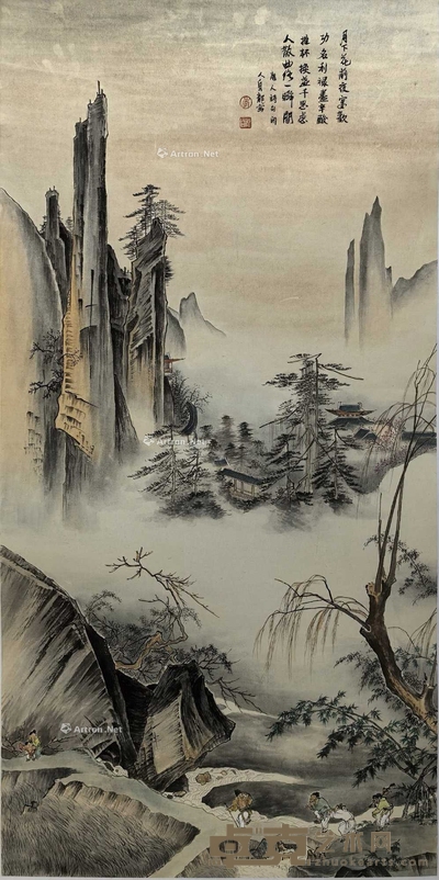 月下花前夜宴欢