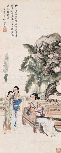 芭蕉仕女