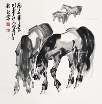 四骏图