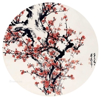 红梅迎春