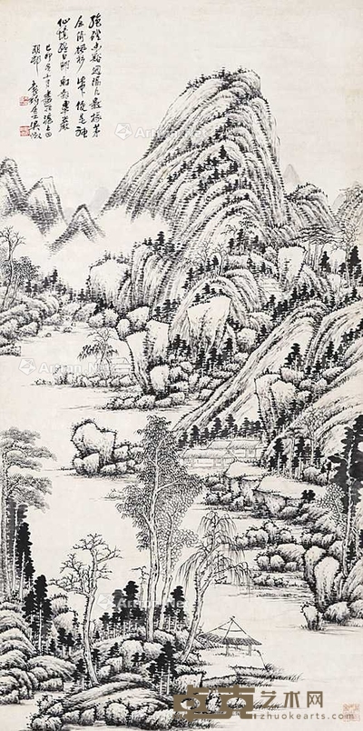 水墨山水 
