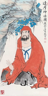 达摩神悟图