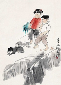 赶猪