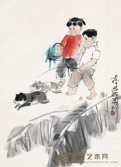 赶猪