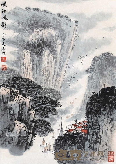 峡江帆影 
