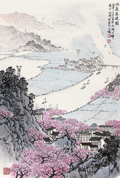 洞庭春晓图