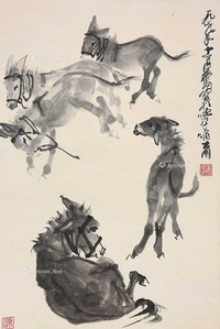 五驴图
