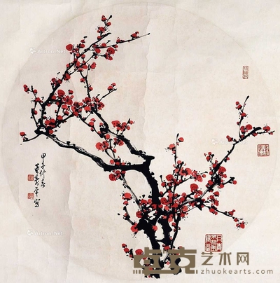 圆光红梅
