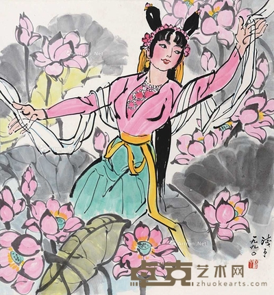 采药女 